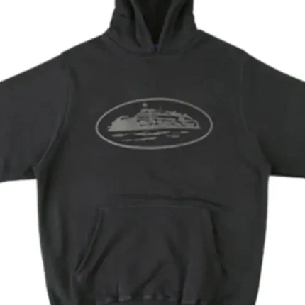 Corteiz Alcatraz Hoodie Black