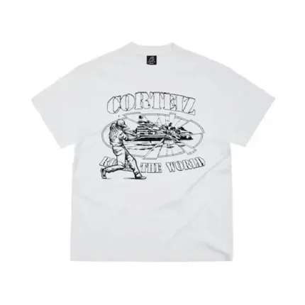 Corteiz Baseball Alcatraz T-Shirt White