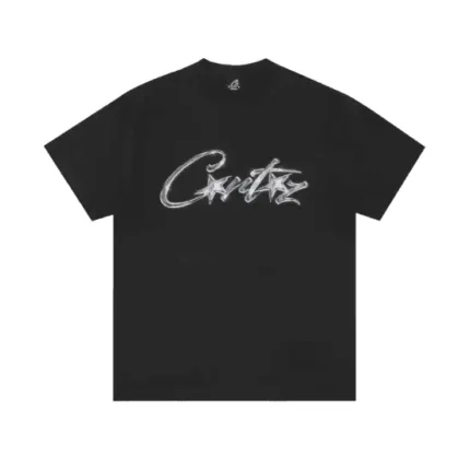 Corteiz Chrome Allstarz T-Shirt Black