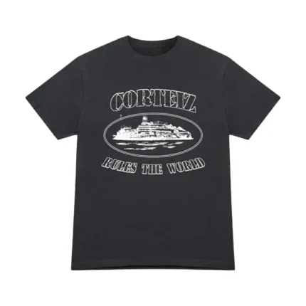 Corteiz OG Alcatraz T-Shirt Black