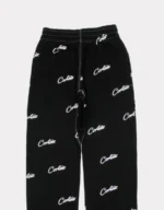 Corteiz All Over Print Joggers Black