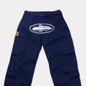 Corteiz Guerillaz* Cargo Pants Navy