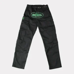 Corteiz Mula Guerillaz Cargos Black/Green