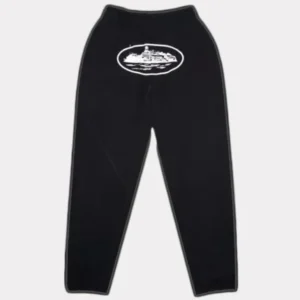 Corteiz OG Alcatraz Joggers Black