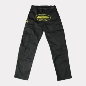 Corteiz Yella Guerillaz Cargos Black/Yellow